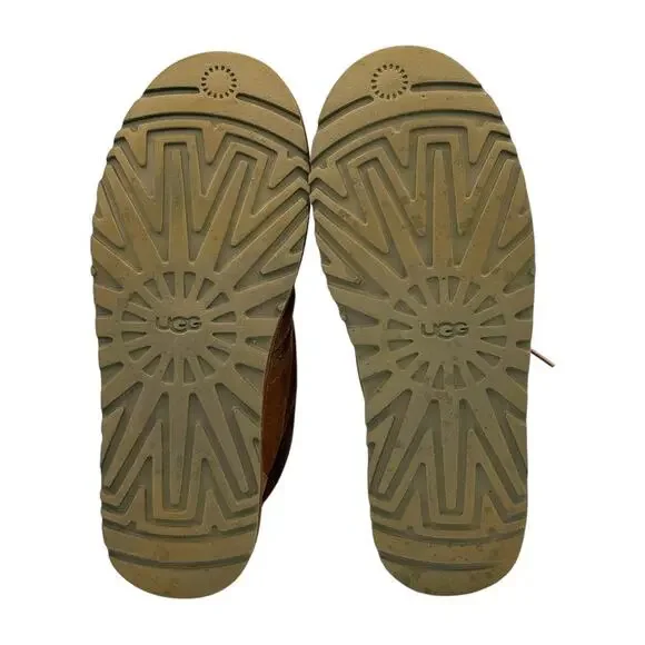 UGG Men's Chukka Boots - Size 12 - Chestnut Suede - Cozy & Stylish Excellent - Picture 7 of 8